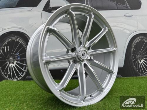 Ratlankis GT Form GFS6 R20X9J 6x139.7 ET20 106.1 Gloss Silver Milled