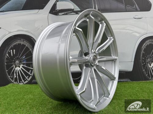 Ratlankis GT Form GFS6 R20X9J 6x139.7 ET20 106.1 Gloss Silver Milled