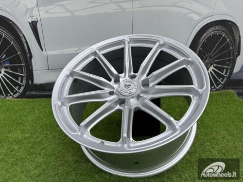 Ratlankis GT Form GFS6 R20X9J 6x139.7 ET20 106.1 Gloss Silver Milled