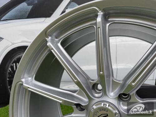 Ratlankis GT Form GFS6 R20X9J 6x139.7 ET20 106.1 Gloss Silver Milled