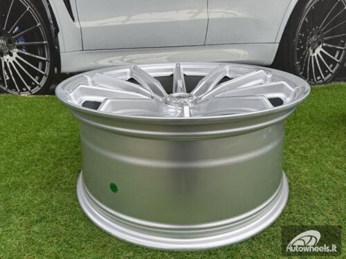 Ratlankis GT Form GFS6 R20X9J 6x139.7 ET20 106.1 Gloss Silver Milled