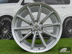 Ratlankis GT Form GFS6 R20X9J 6x139.7 ET20 106.1 Gloss Silver Milled