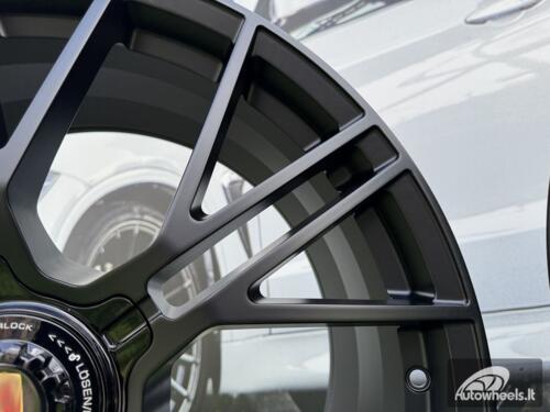 Ratlankis Porsche Manhart FORGED Style R21X11.5J 5x130 ET69 71.56 Matt Black