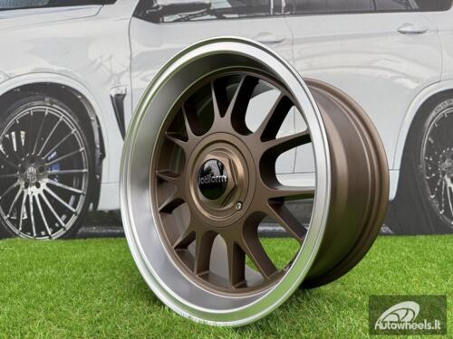 Ratlankis Rotiform TUF-R Style R15X8J 4X100/4X114.3 ET10 73.1 Bronze with Diamond Cut Lip