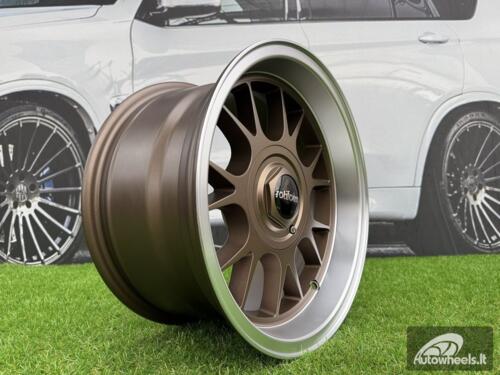 Ratlankis Rotiform TUF-R Style R15X8J 4X100/4X114.3 ET10 73.1 Bronze with Diamond Cut Lip