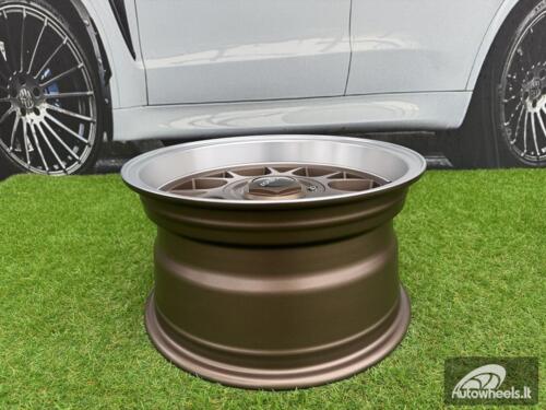 Ratlankis Rotiform TUF-R Style R15X8J 4X100/4X114.3 ET10 73.1 Bronze with Diamond Cut Lip
