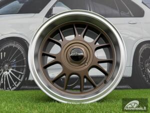 Ratlankis Rotiform TUF-R Style R15X8J 4X100/4X114.3 ET10 73.1 Bronze with Diamond Cut Lip