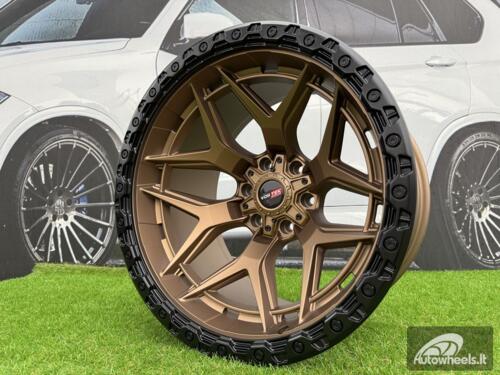 Ratlankis Vortek VRT-603 R20X12J 6x139.7 ET-44 106.1 Matt Bronze
