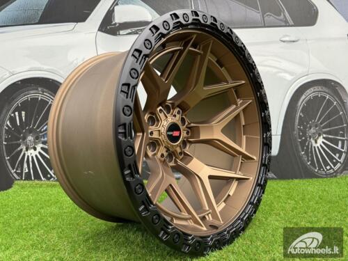 Ratlankis Vortek VRT-603 R20X12J 6x139.7 ET-44 106.1 Matt Bronze