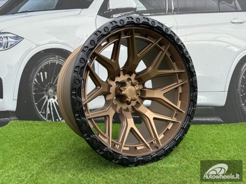 Ratlankis Vortek VRT-603 Style R22X12J 5x114.3 ET-44 73.1 Matt Bronze