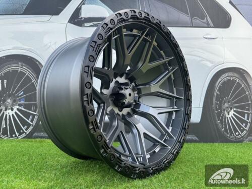 Ratlankis Vortek VRT-603 Style R22X12J 5x114.3 ET-44 73.1 Matt Titanium