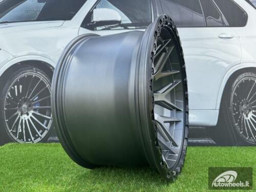 Ratlankis Vortek VRT-603 Style R22X12J 5x114.3 ET-44 73.1 Matt Titanium