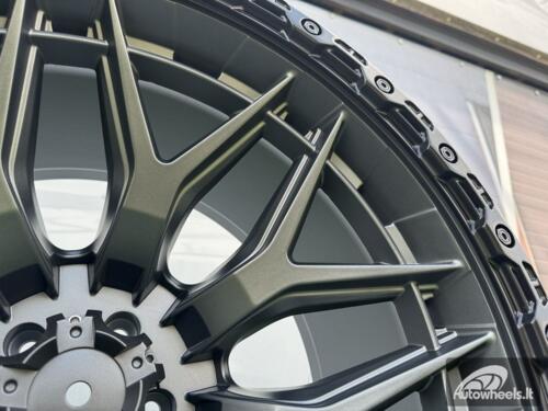 Ratlankis Vortek VRT-603 Style R22X12J 5x114.3 ET-44 73.1 Matt Titanium