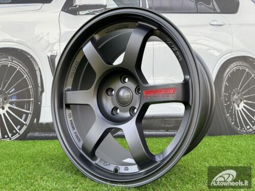 Ratlankis Rays TE37 Style R18X9J 5X114.3 ET20 73.1 Matt Gunmetal 