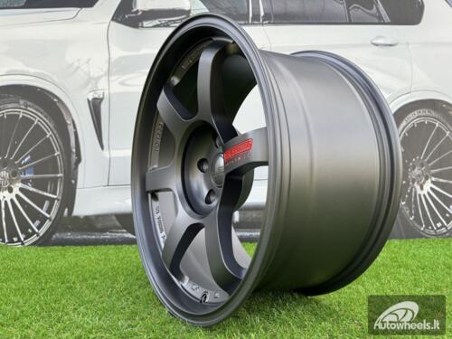 Ratlankis Rays TE37 Style R18X9J 5X114.3 ET20 73.1 Matt Gunmetal 