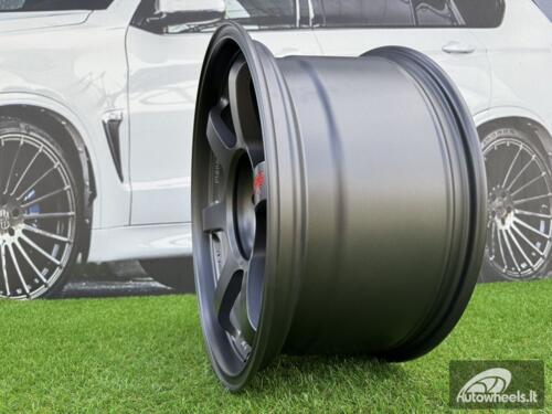 Ratlankis Rays TE37 Style R18X9J 5X114.3 ET20 73.1 Matt Gunmetal 