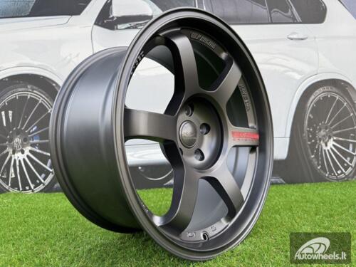 Ratlankis Rays TE37 Style R18X9J 5X114.3 ET20 73.1 Matt Gunmetal 