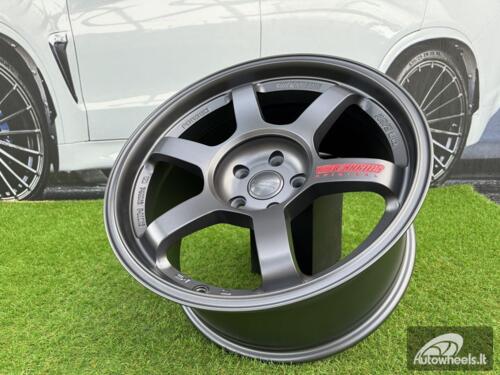 Ratlankis Rays TE37 Style R18X9J 5X114.3 ET20 73.1 Matt Gunmetal 
