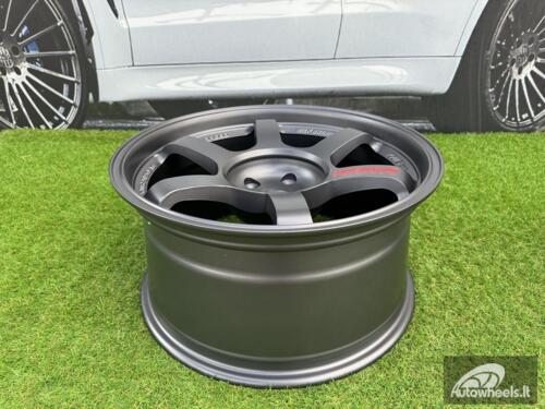 Ratlankis Rays TE37 Style R18X9J 5X114.3 ET20 73.1 Matt Gunmetal 