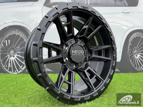 Ratlankis Negu N10 R17X8.5J 6x139.7 ET0 110 Satin Black