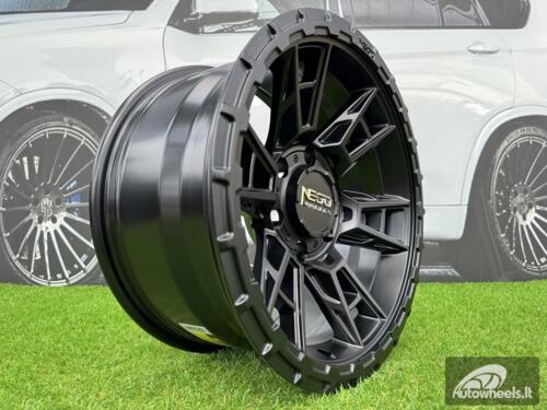 Ratlankis Negu N10 R17X8.5J 6x139.7 ET0 110 Satin Black