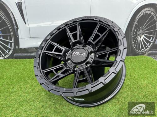 Ratlankis Negu N10 R17X8.5J 6x139.7 ET0 110 Satin Black