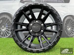 Ratlankis Negu N10 R17X8.5J 6x139.7 ET0 110 Satin Black