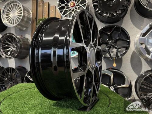 Ratlankis VW UP GTI Style R17X6.5J 4X100 ET40 57.1 Black with Diamond Cut