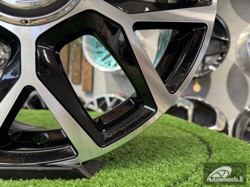 Ratlankis VW UP GTI Style R17X6.5J 4X100 ET40 57.1 Black with Diamond Cut
