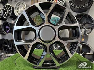 Ratlankis VW UP GTI Style R17X6.5J 4X100 ET40 57.1 Black with Diamond Cut