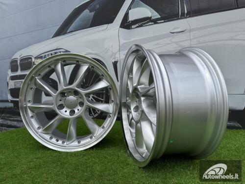Ratlankis Lorinser LM-6 Style R19X8.5J 5X112 ET35 66.6 Silver with Diamond Cut