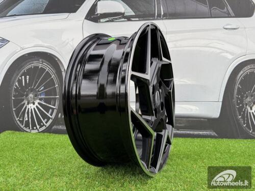 Ratlankis Ford Fiesta ST Style R17X6.5J 4X108 ET38 63.4 Black with Diamond Cut