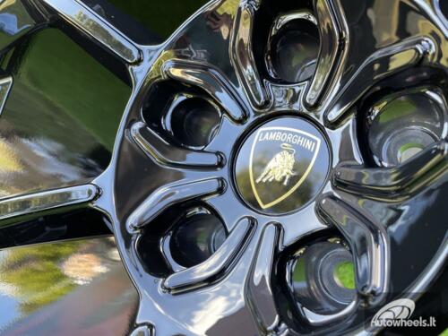 Ratlankis Lamborghini Urus Y Spoke Style R23X10J 5X130 ET20 71.6 Gloss Black