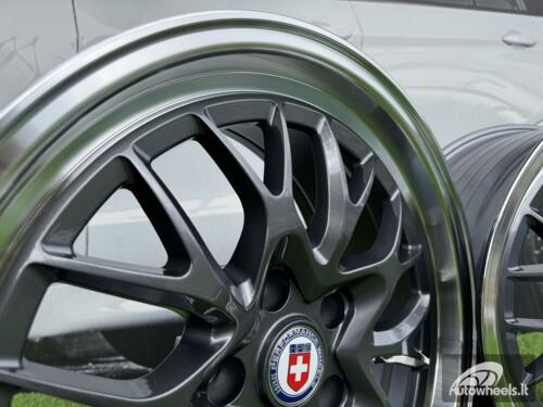 Ratlankis R18x9  5X120  ET  30  72.6  A1408  Gun Metal+Polished Lip (GMPL)  For RACIN  (P)  (HRE Performance Style (Front+Rear))