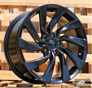 Ratlankis R18x8  5X112  ET  40  57.1  B5083  Black Half Matt (BLHM)  For VW  (K4)