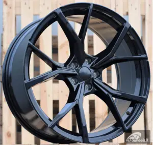 Ratlankis R18x8  5X112  ET  41  57.1  B5801  (FBX256)  Black (BL)  For VW  (Z6)  (HYBRID FORGED)