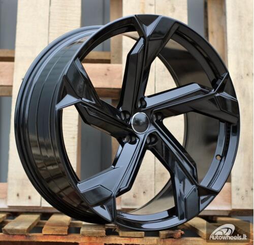 Ratlankis R22x9.5  5X112  ET  26  66.5  Y1201  (FBX150)  Black (BL)  For AUD  (Z6)  (HYBRID FORGED)