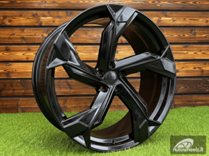 Ratlankis R22x9.5  5X112  ET  26  66.5  Y1201  (FBX150)  Black (BL)  For AUD  (Z6)  (HYBRID FORGED)