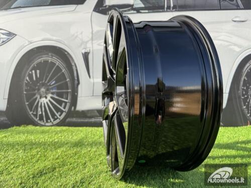Ratlankis R20x8  5X127  ET  56  71.5  B5536  Black (BL)  For JEEP  (K4)