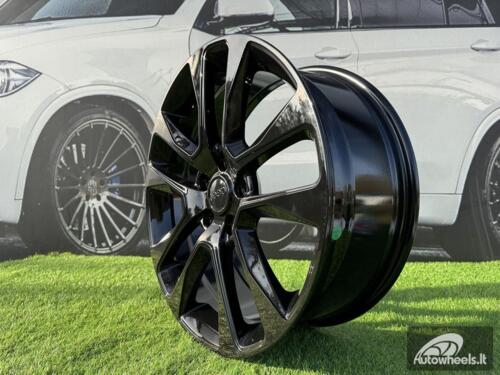 Ratlankis R20x8  5X127  ET  56  71.5  B5536  Black (BL)  For JEEP  (Z4)
