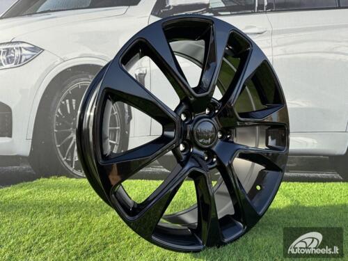 Ratlankis R20x8  5X127  ET  56  71.5  B5536  Black (BL)  For JEEP  (Z4)