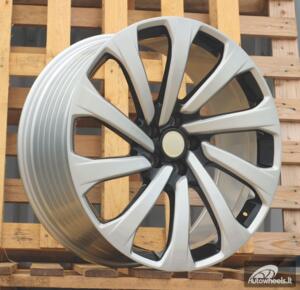 Ratlankis R22x9.5  5X120  ET  42.5  72.6  FBX191  Silver+Black (SIBL)  For LAND  (Z6)  (HYBRID FORGED)