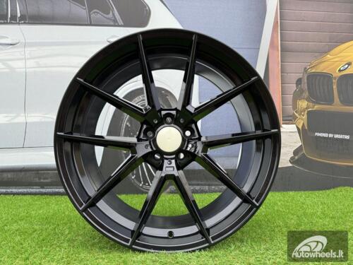 Ratlankis R20x9.5  5X120  ET  40  72.6  HE761  (FBX124)  Black (BL)  For BMW  (Z6+Z7)  (HYBRID FORGED (Front+Rear))