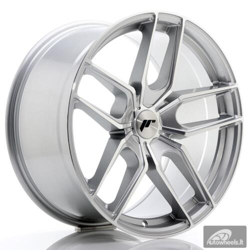 JR Wheels JR25 19x9,5 ET20-40 5H BLANK Silver Machined Face