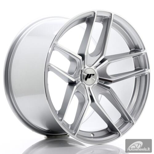 JR Wheels JR25 19x11 ET20-40 5H BLANK Silver Machined Face