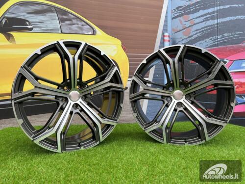 Ratlankis R21x10.5  5X114.3  ET  42  67.1  BFMS3  (FB0285)  Grey Polished (MG)  For MASER  (K7)  (FORGED Maserati (Rear+Front))