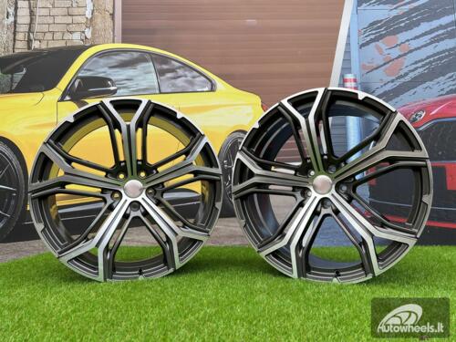 Ratlankis R21x10.5  5X114.3  ET  42  67.1  BFMS3  (FB0285)  Grey Polished (MG)  For MASER  (K7)  (FORGED Maserati (Rear+Front))