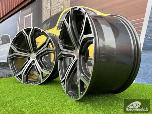 Ratlankis R21x10.5  5X114.3  ET  42  67.1  BFMS3  (FB0285)  Grey Polished (MG)  For MASER  (K7)  (FORGED Maserati (Rear+Front))