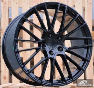 Ratlankis R21x11  5X130  ET  58  71.5  FB0010J  Black (BL)  For PORCH  (K7)  (FORGED (Rear+Front))