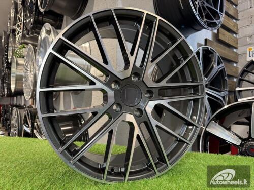 Ratlankis R21x9.5  5X130  ET  46  71.5  FB0010J  Grey Polished (MG)  For PORCH  (K7)  (FORGED (Rear+Front))